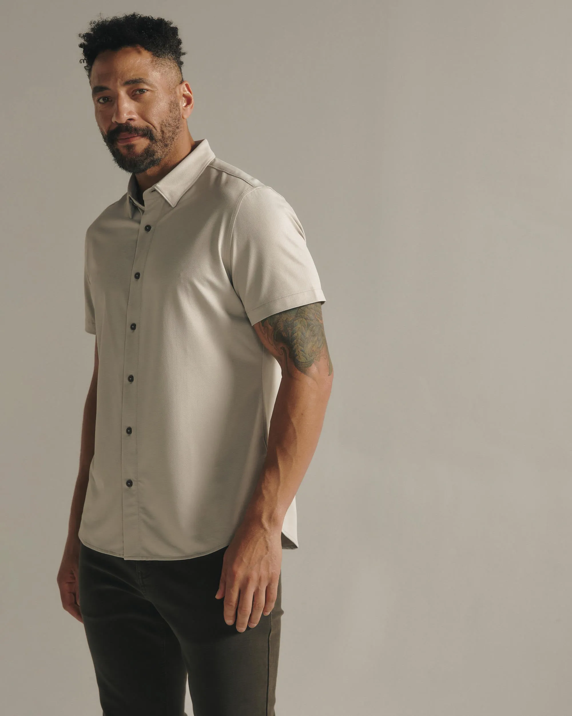 7 Diamonds Owen Short Sleeve Shirt in Rockridge