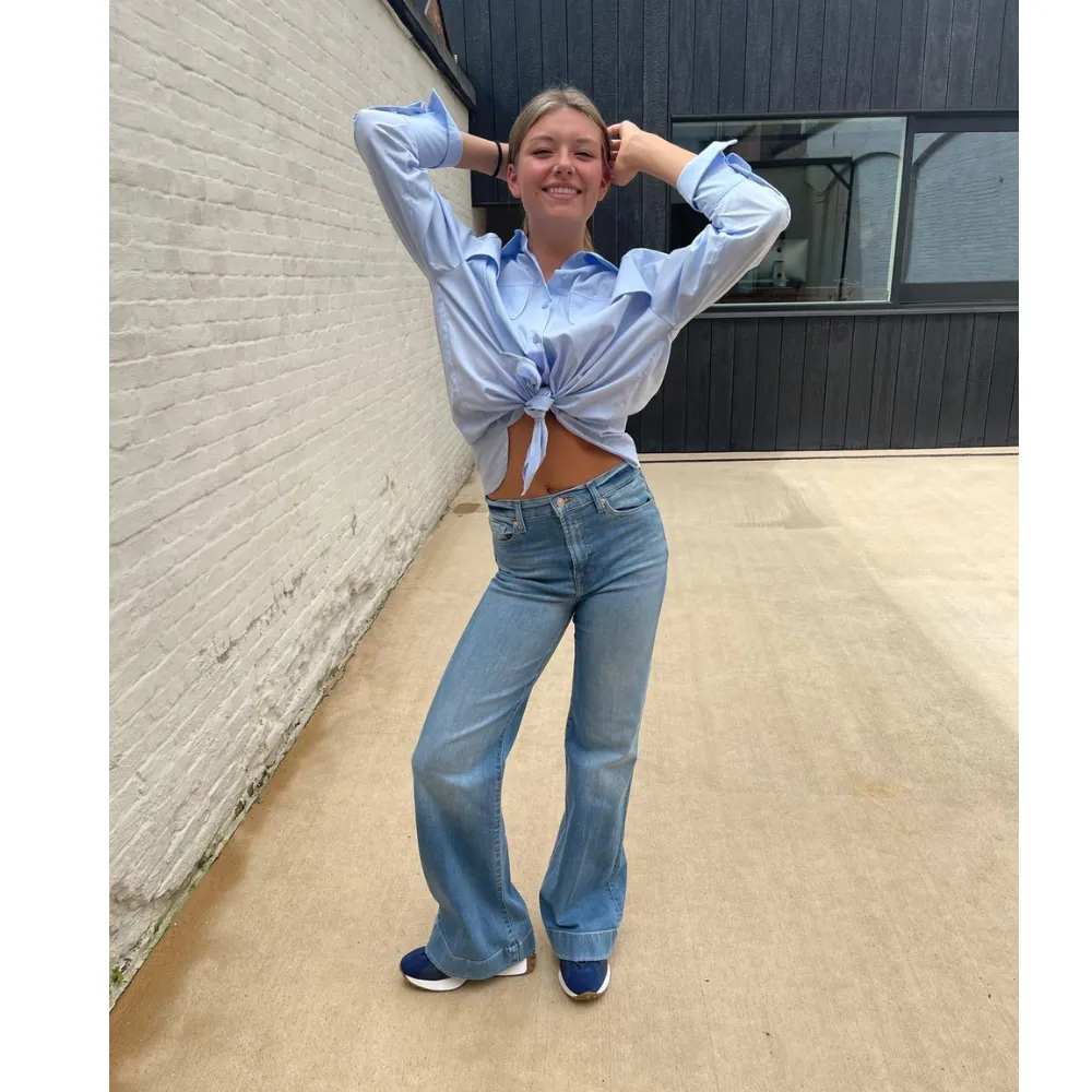 7FAMK - JEANS - MODERN DOJO PROPHECY - LIGHT BLUE