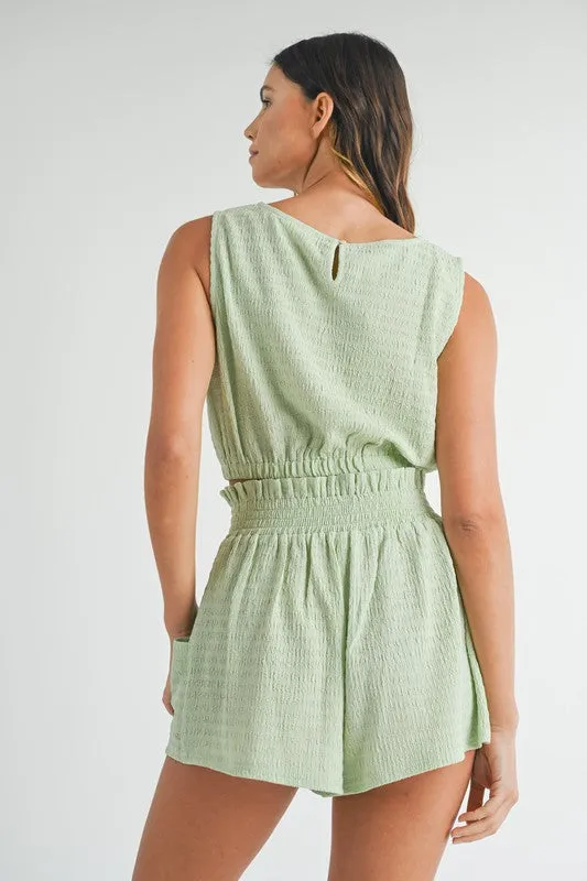 Adore You Mint Textured Set