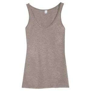 Alternative Apparel Women's Dirty Heather Airy Melange Burnout Tank