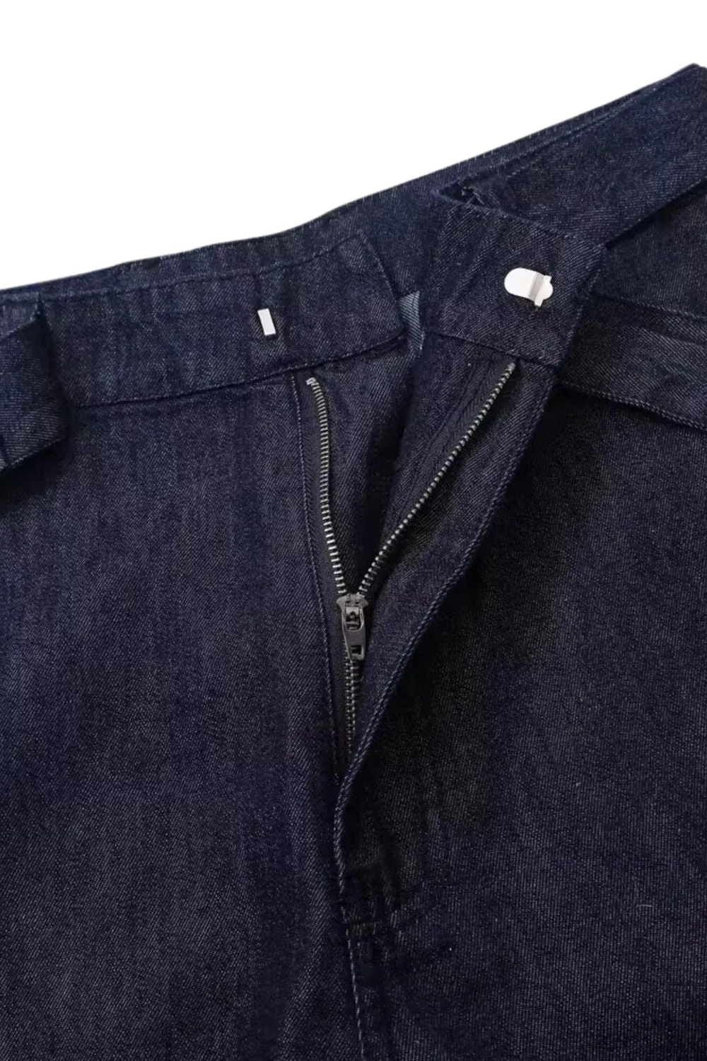 'Athena' Bow-Decorated Denim Shirt & Pants (Sold Separately)