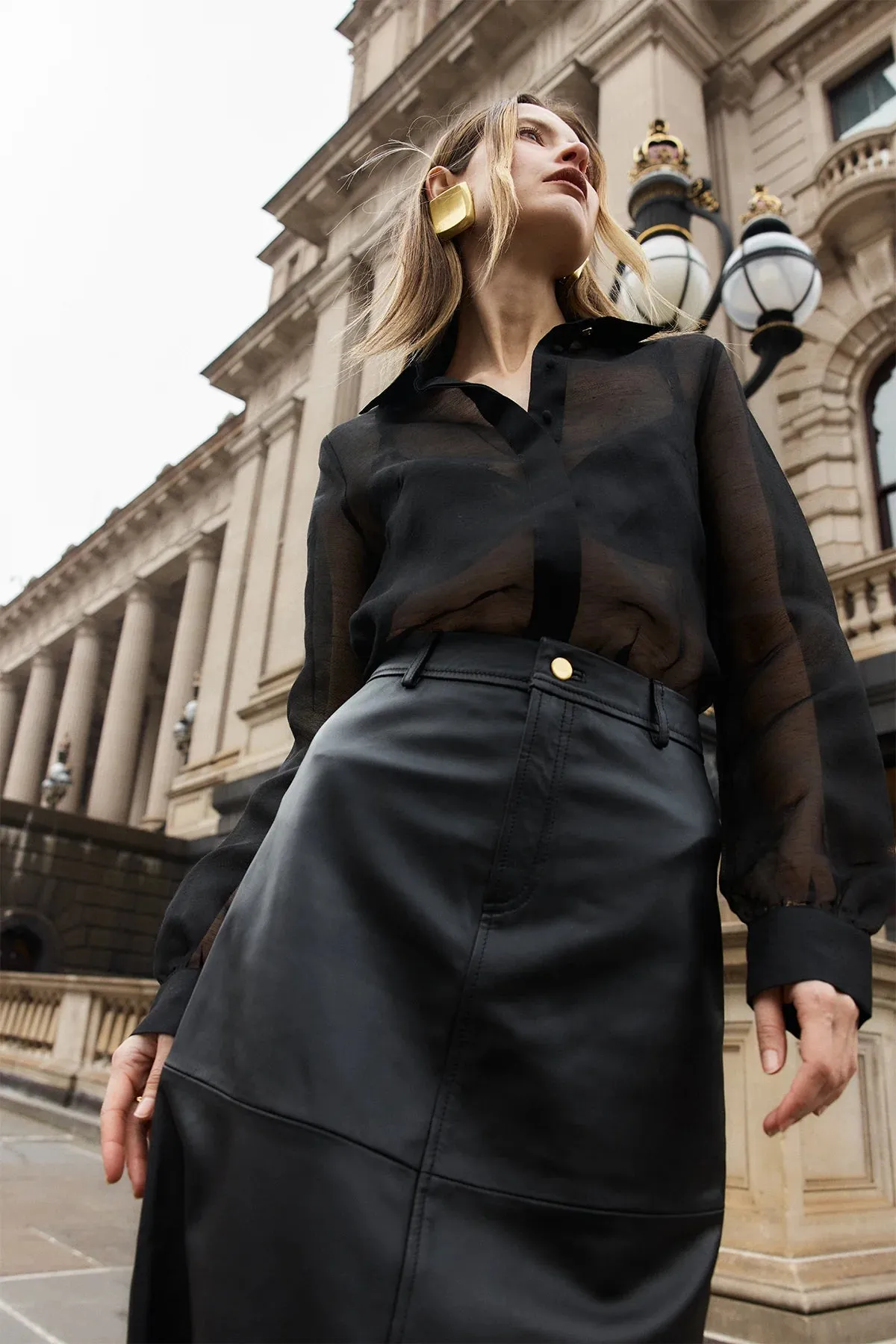 Aurora Blouse - Black