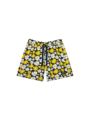 AUSTIN SHORT DIAGONAL DAISIES AOP
