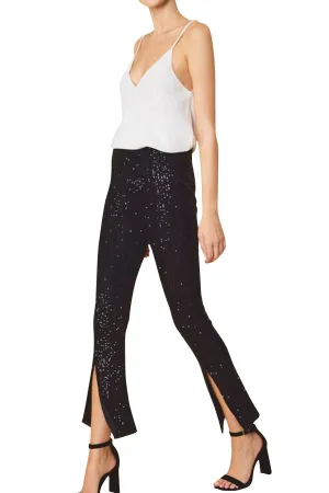 Black Pants With Sequins