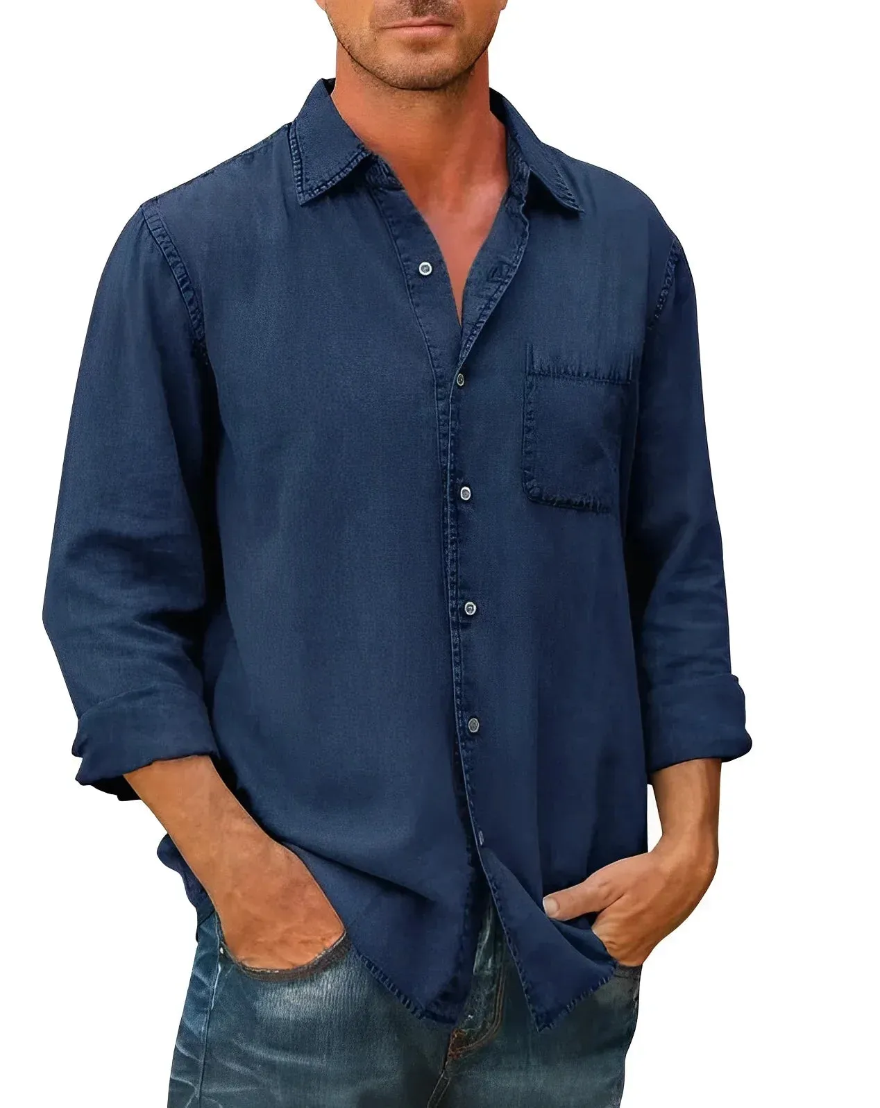 CALLUM - CASUAL LONG-SLEEVE SHIRT