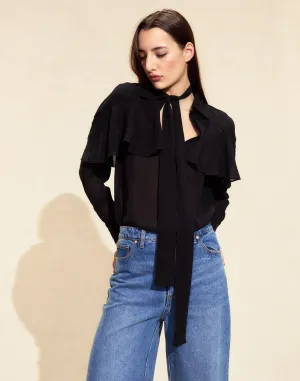 Camille Ruffle Blouse