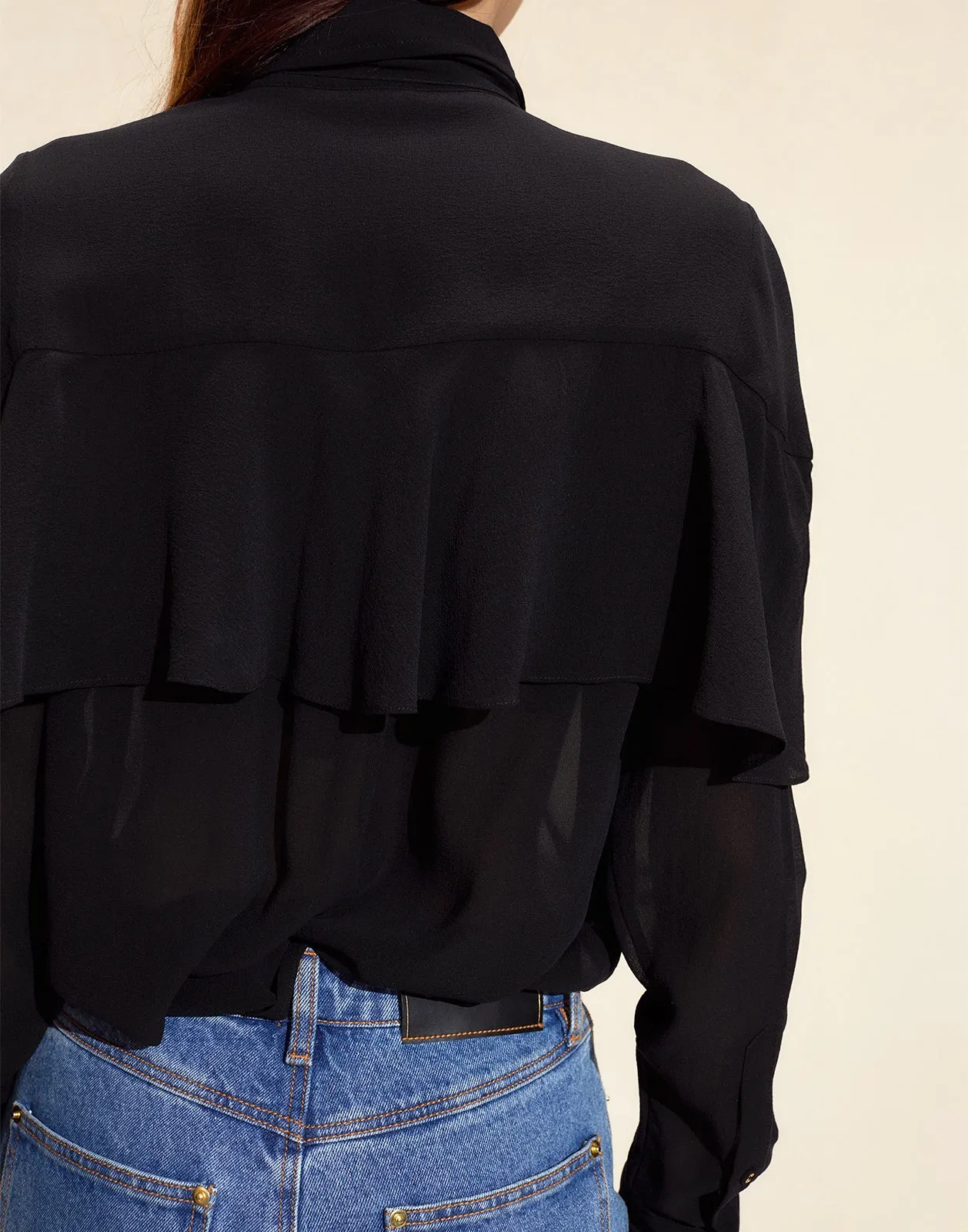 Camille Ruffle Blouse