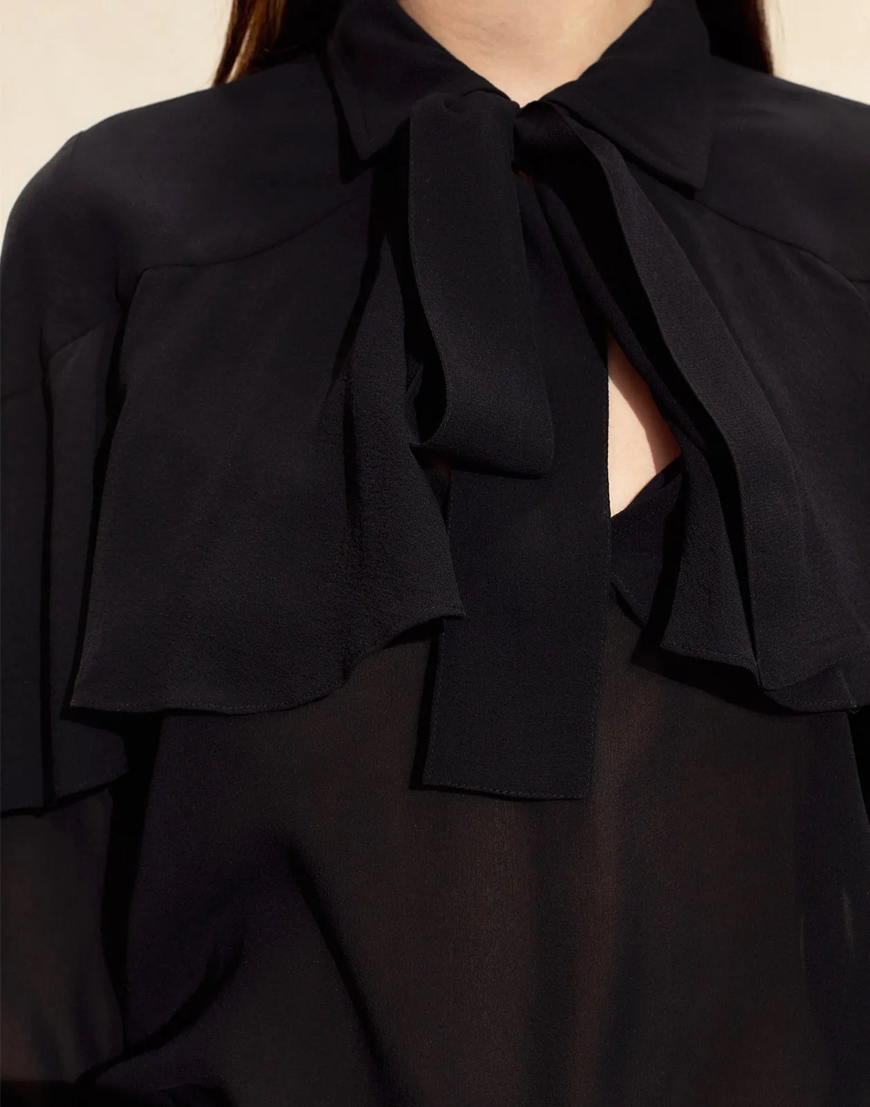 Camille Ruffle Blouse