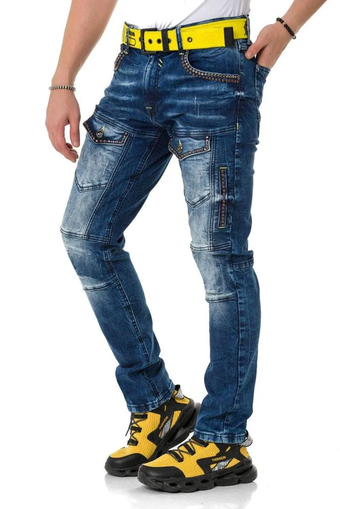 CD810 Modern Fit Men's Trousers with Pockets
