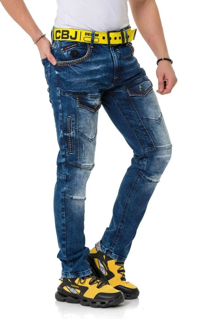 CD810 Modern Fit Men's Trousers with Pockets