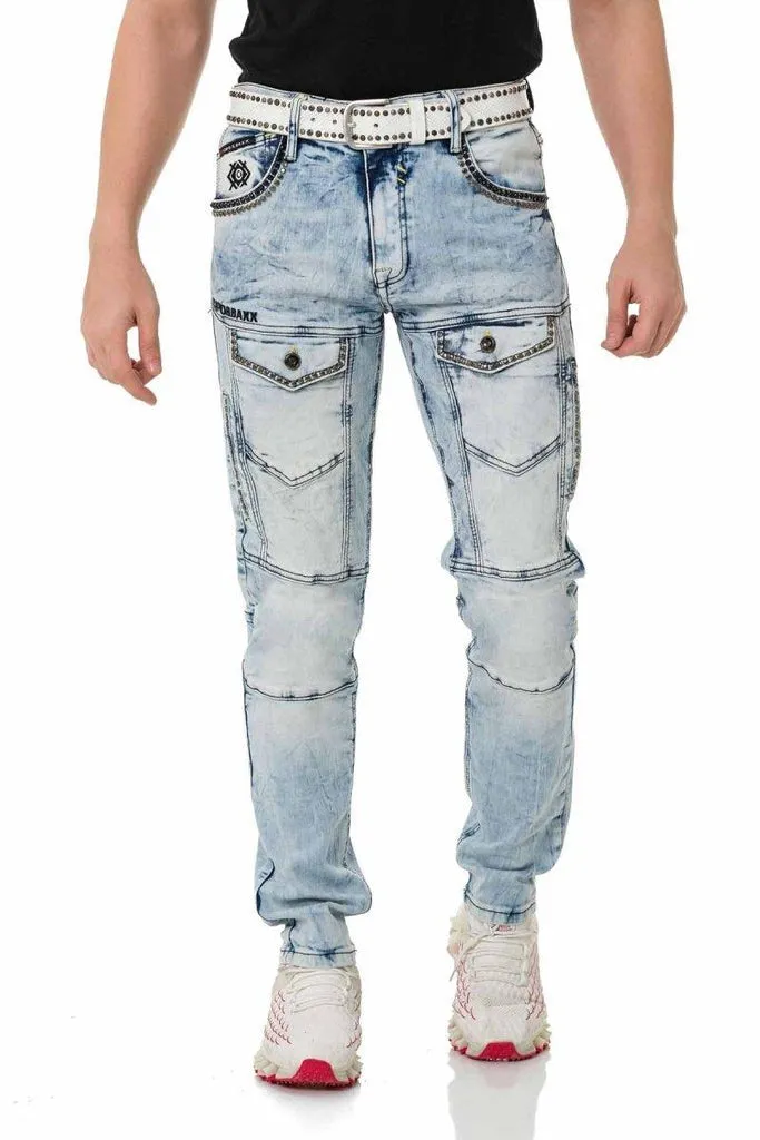 CD810 Modern Fit Men's Trousers with Pockets