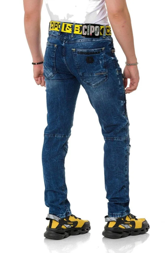 CD810 Modern Fit Men's Trousers with Pockets