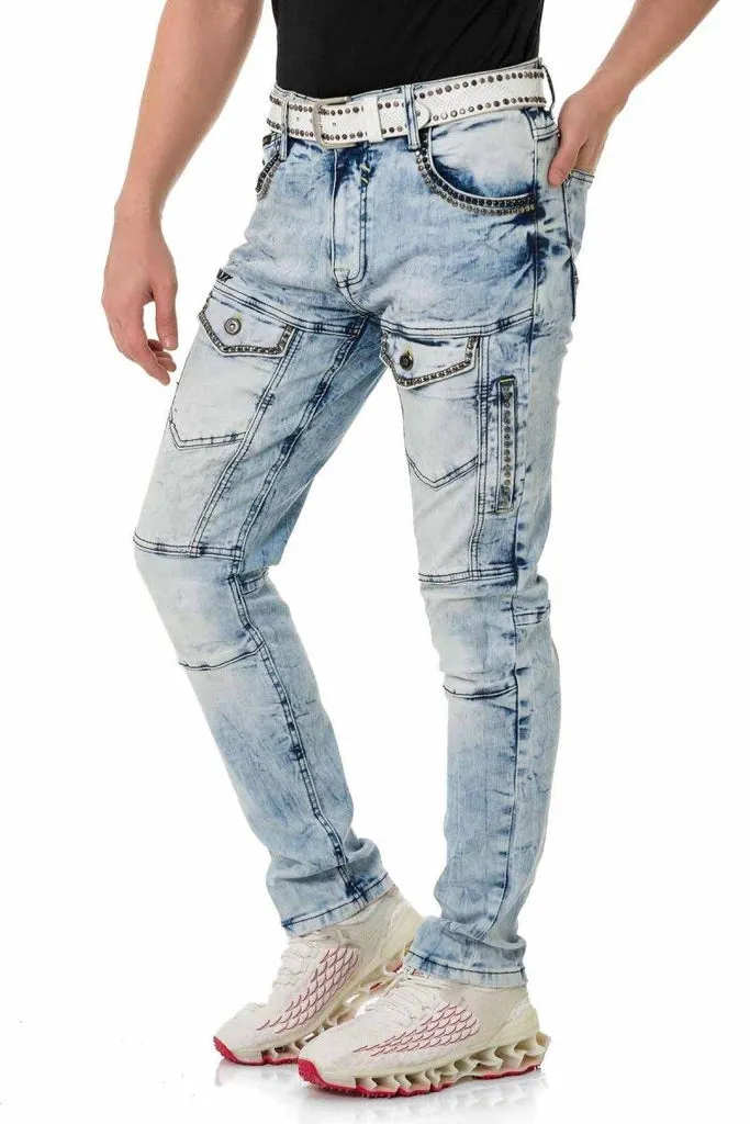 CD810 Modern Fit Men's Trousers with Pockets