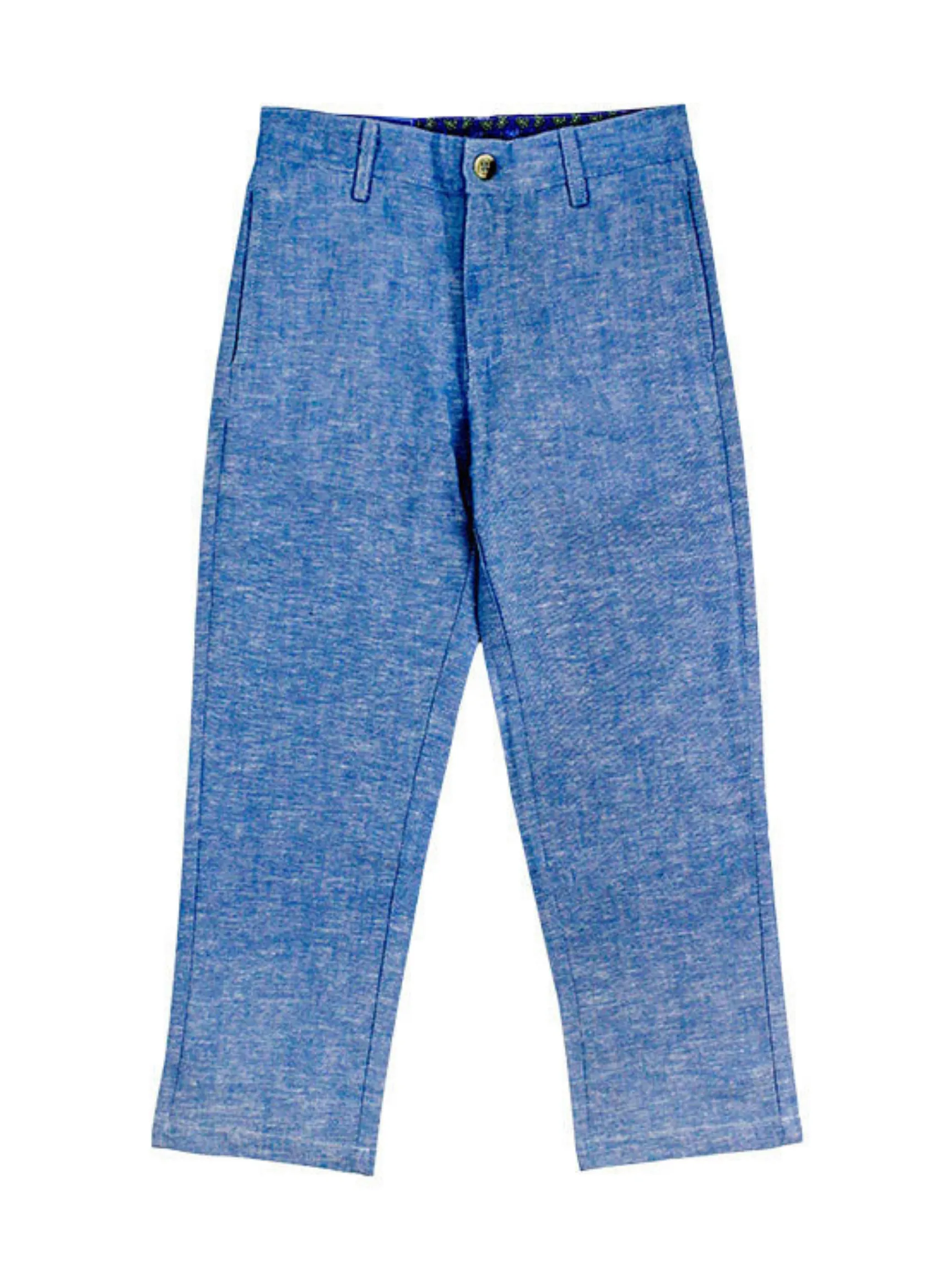Champ Pant-Lake Blue Linen