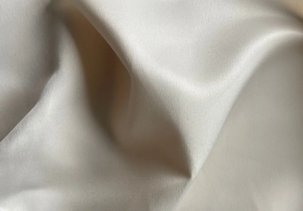 Champagne Bubbles Fluid Polyester Charmeuse
