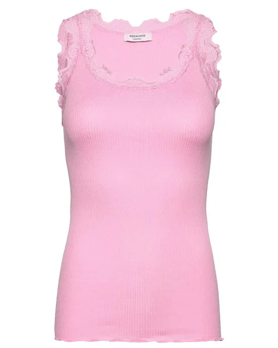 Classic Silk Top Prism Pink