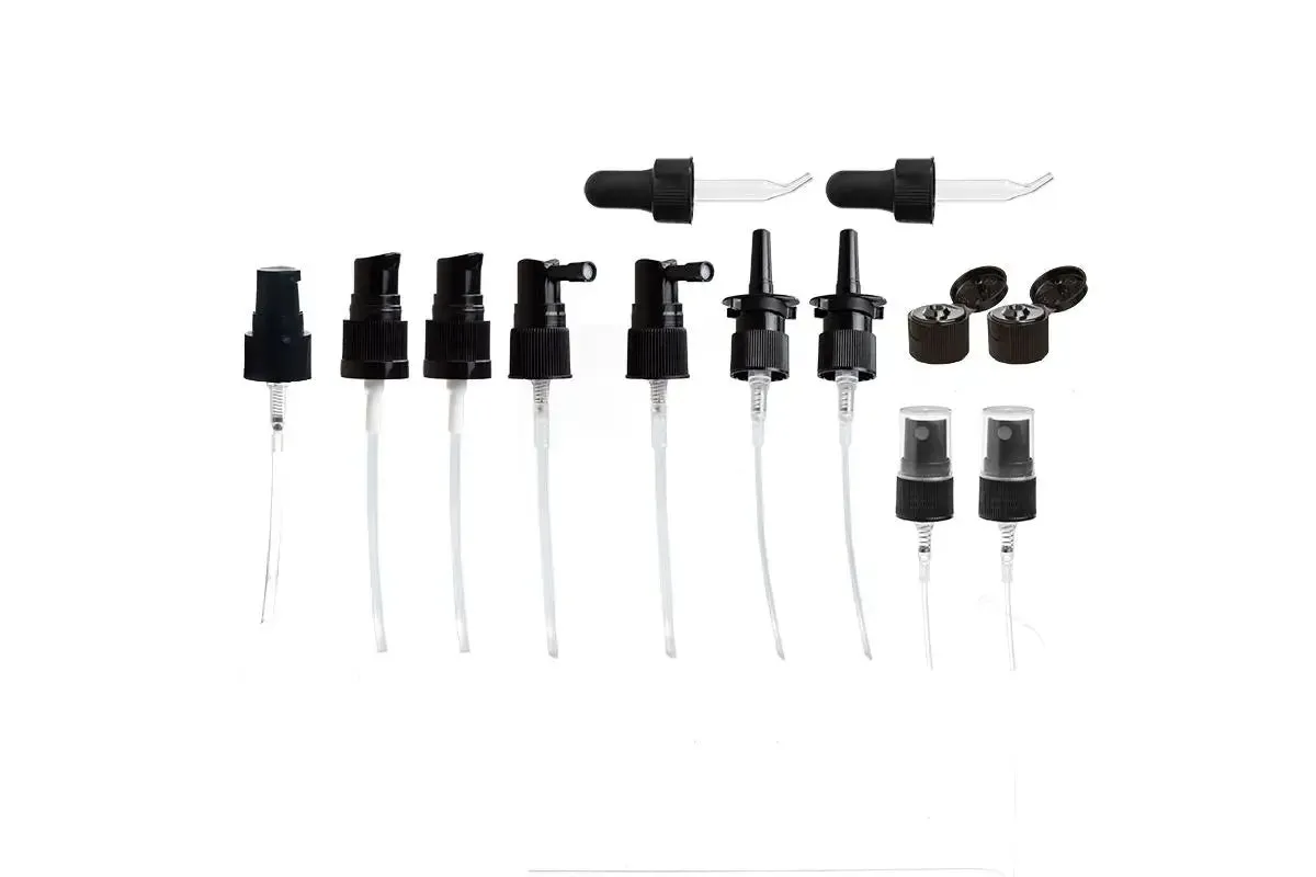 Closure Variety Pack for Standard Essential Oil Bottles, 18-415 Neck (Pack of 12)