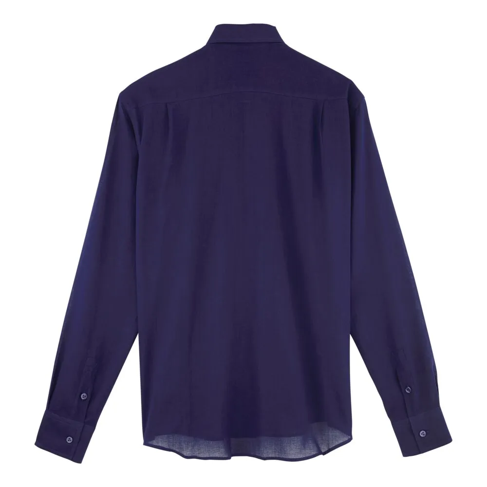 Cotton Voile Lightweight Shirt Solid