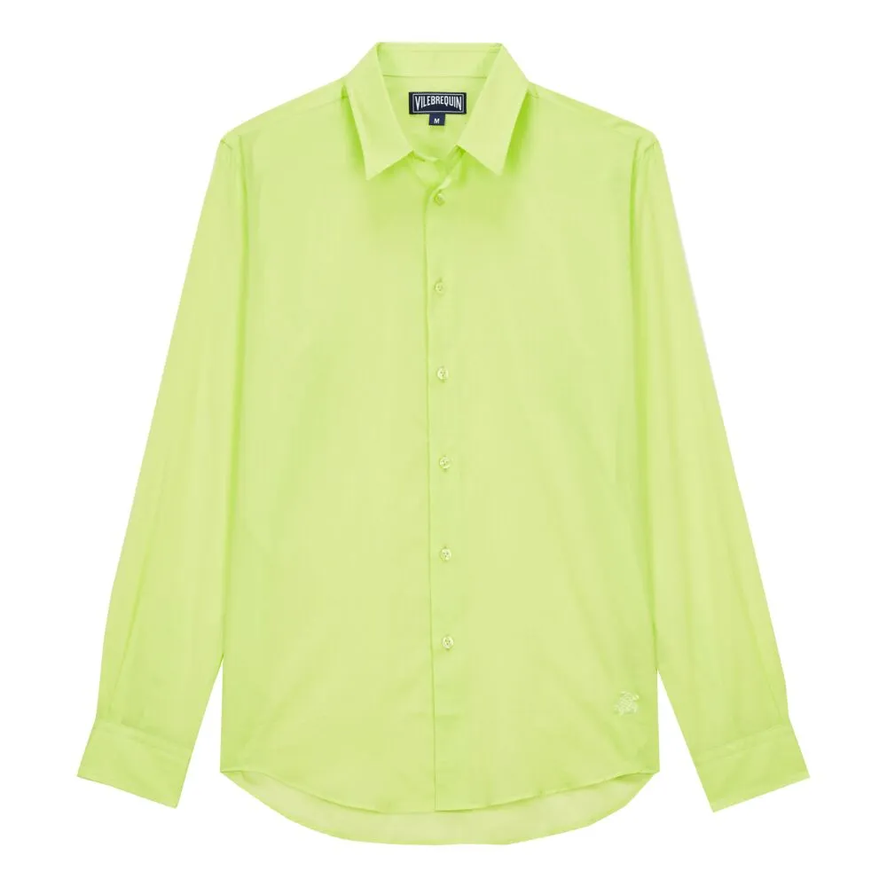 Cotton Voile Lightweight Shirt Solid