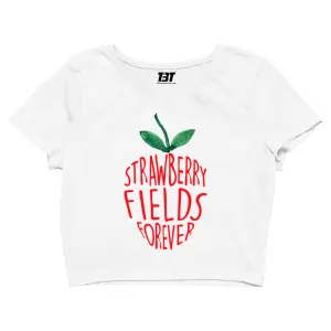 Crop Top - Strawberry Fields