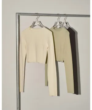 Cropped Smooth Knit