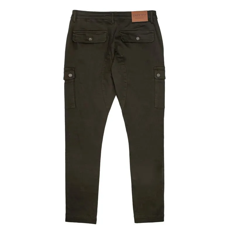 Cutty Sniper Cargo Denim Jean - Fatigue