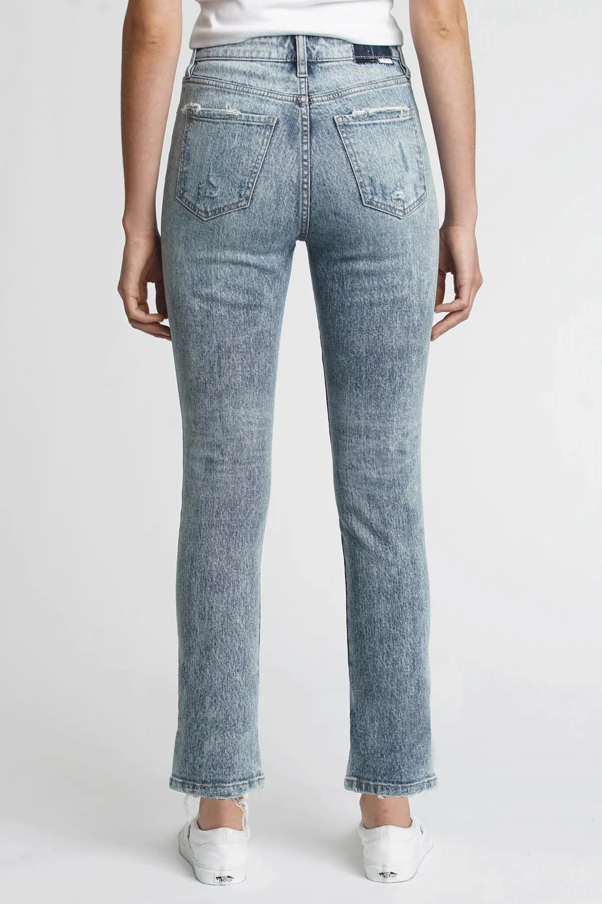 Daily Driver High Rise Skinny Straight Jean ~ Baby Fresh