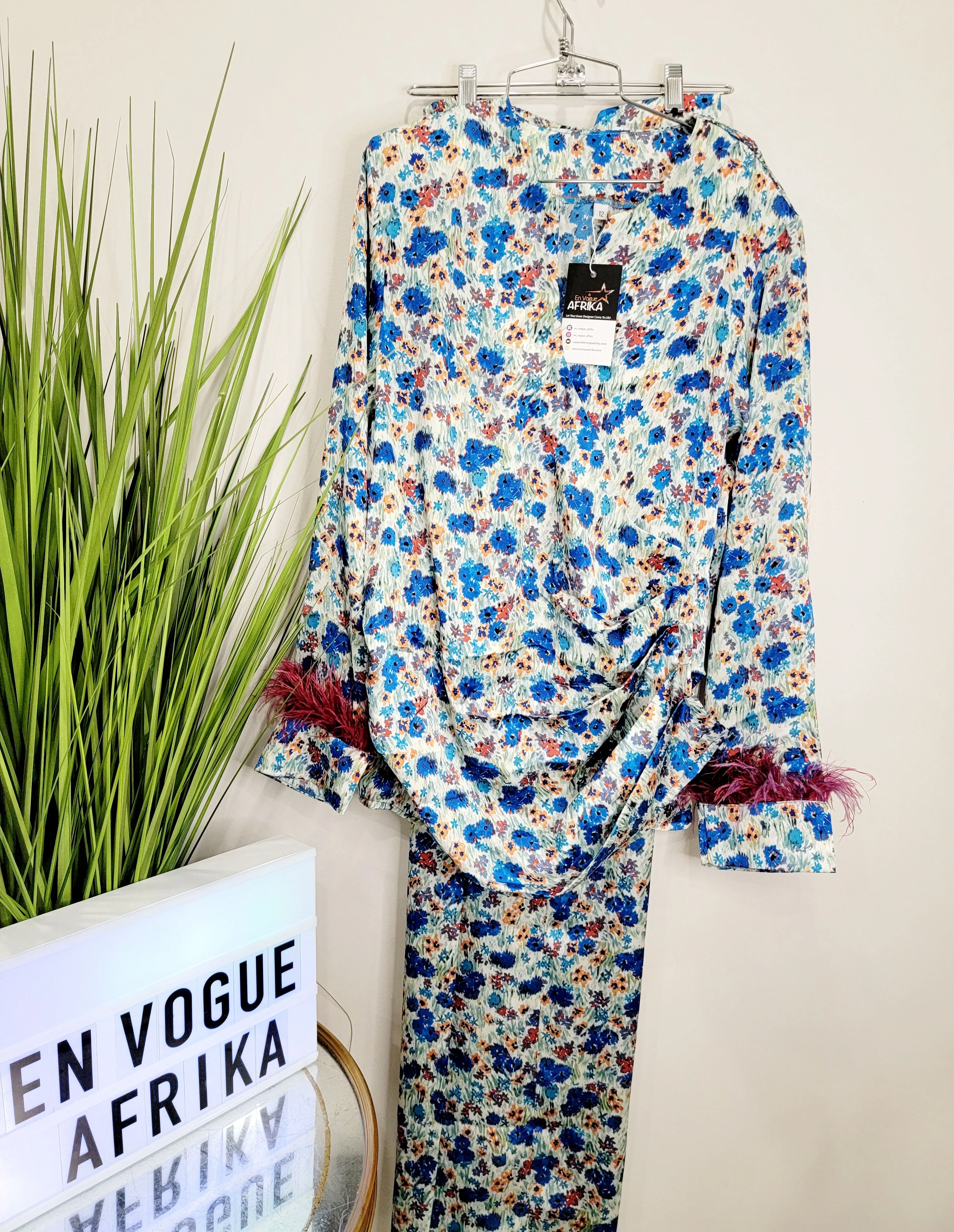 Diana 2pc Feather Set