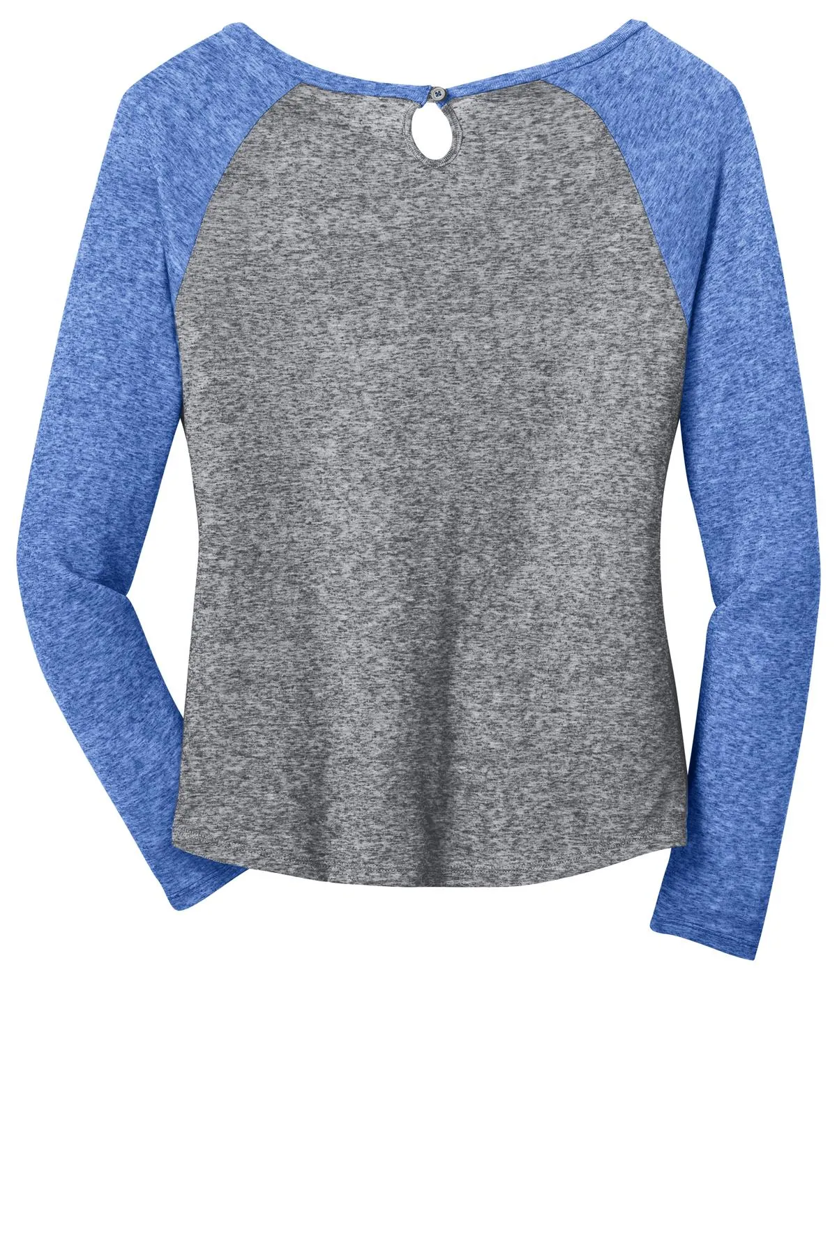 District - Juniors Microburn Long Sleeve Raglan Tee. DT262