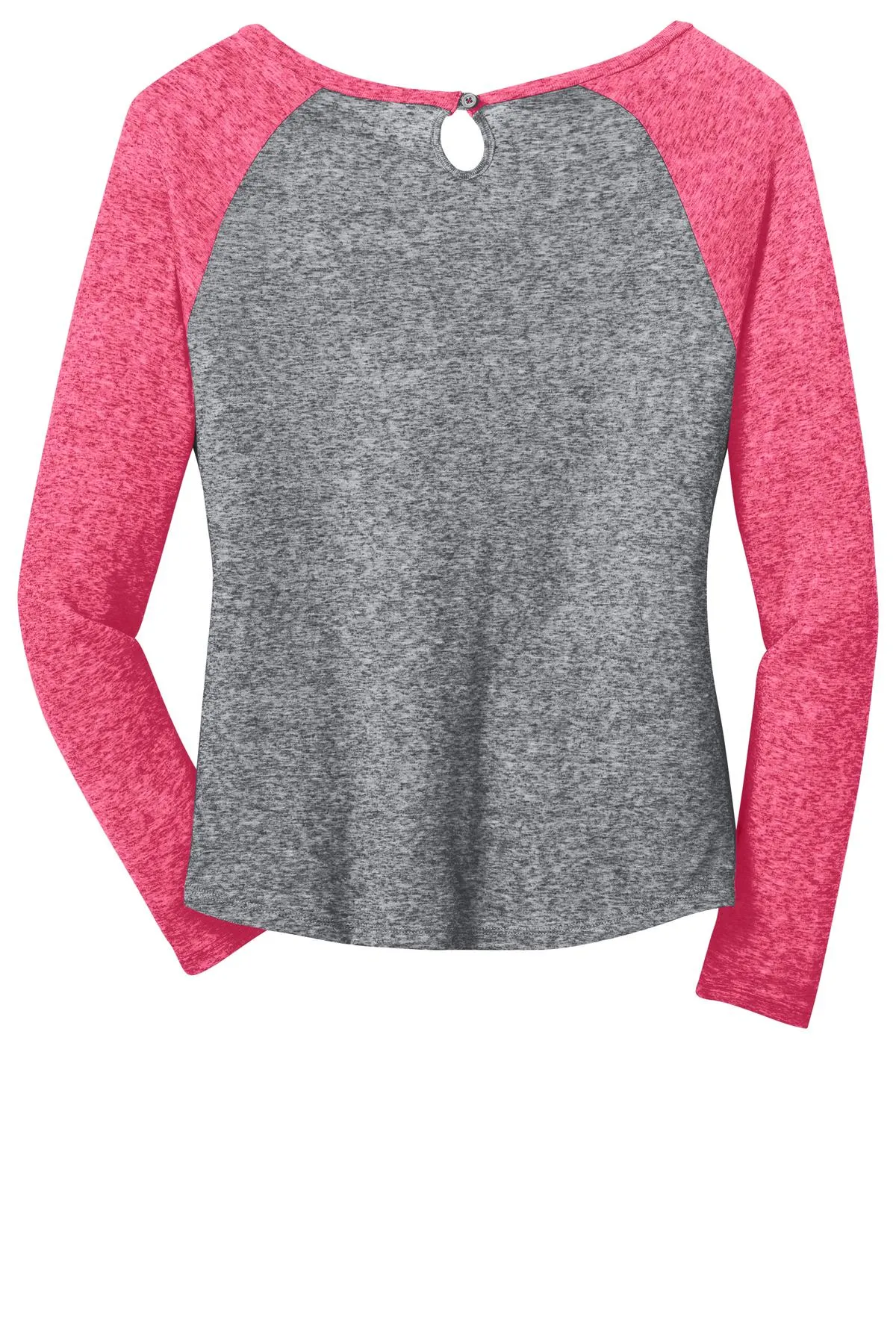 District - Juniors Microburn Long Sleeve Raglan Tee. DT262