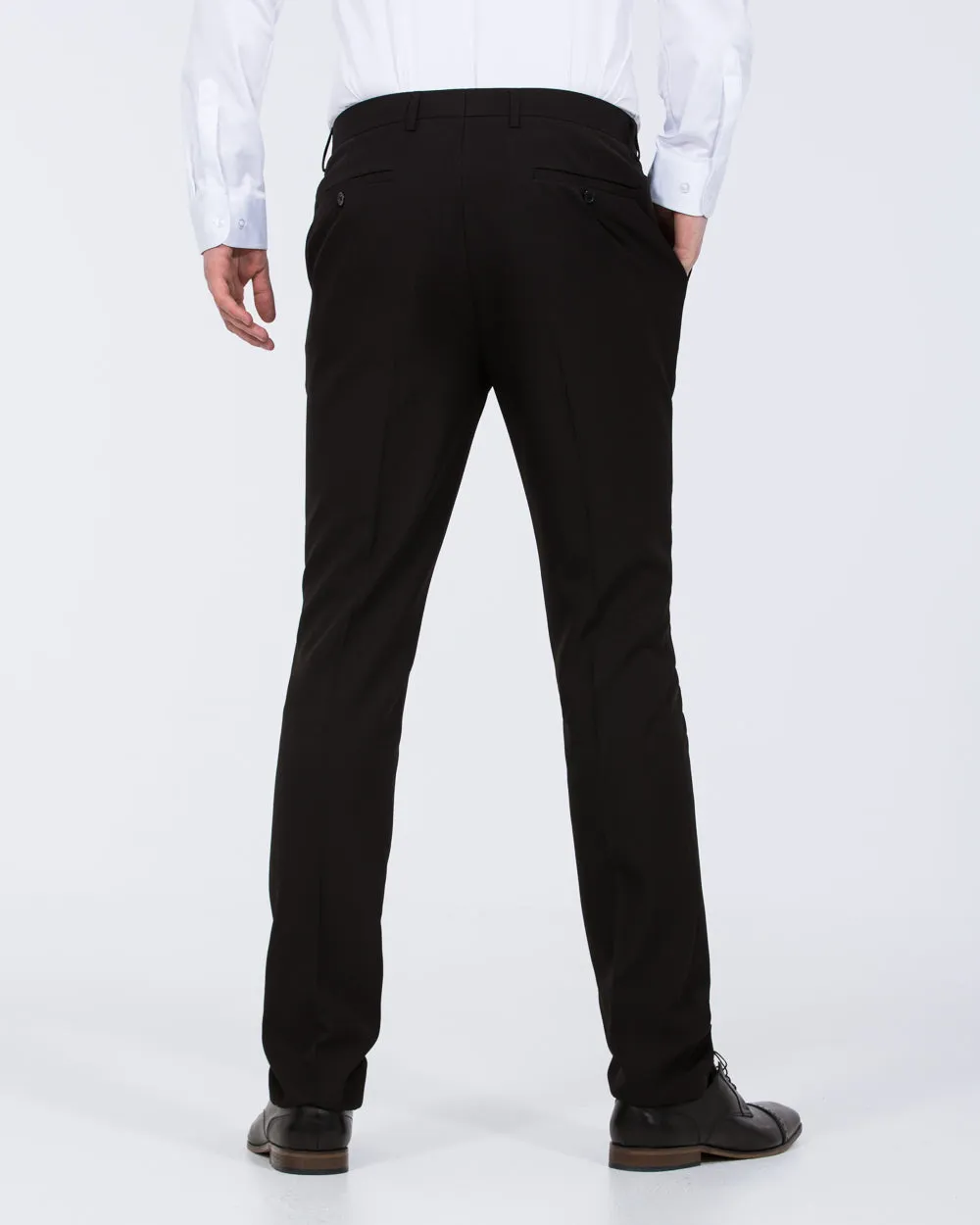 Essentalls Slim Fit Tall Trousers (black)