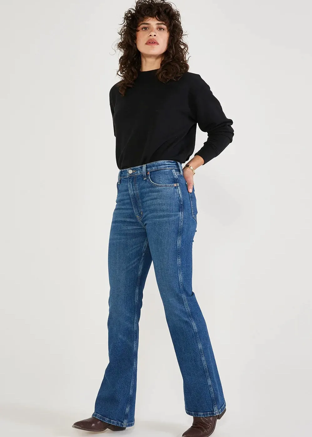 Etica Anya Modern Flare Jeans