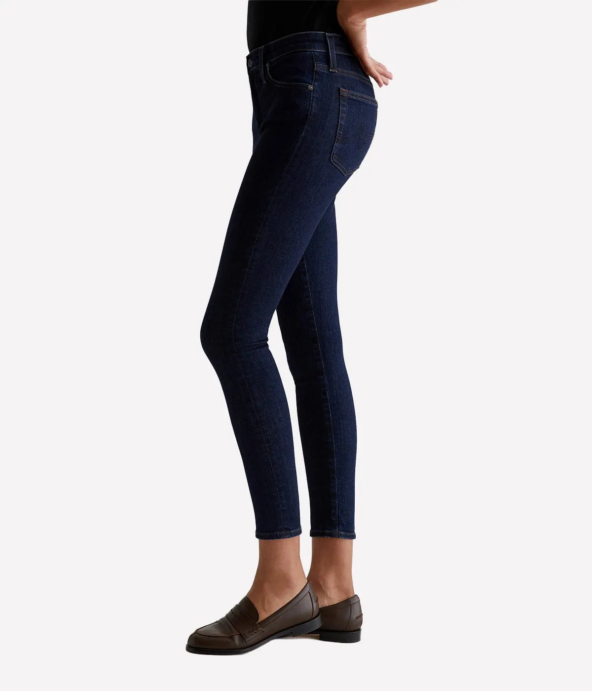 Farrah Ankle Jean in Modern Indigo