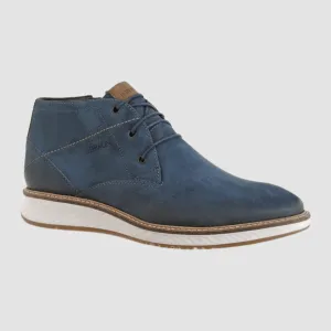 Ferracini Kye suede lace up shoe in blue