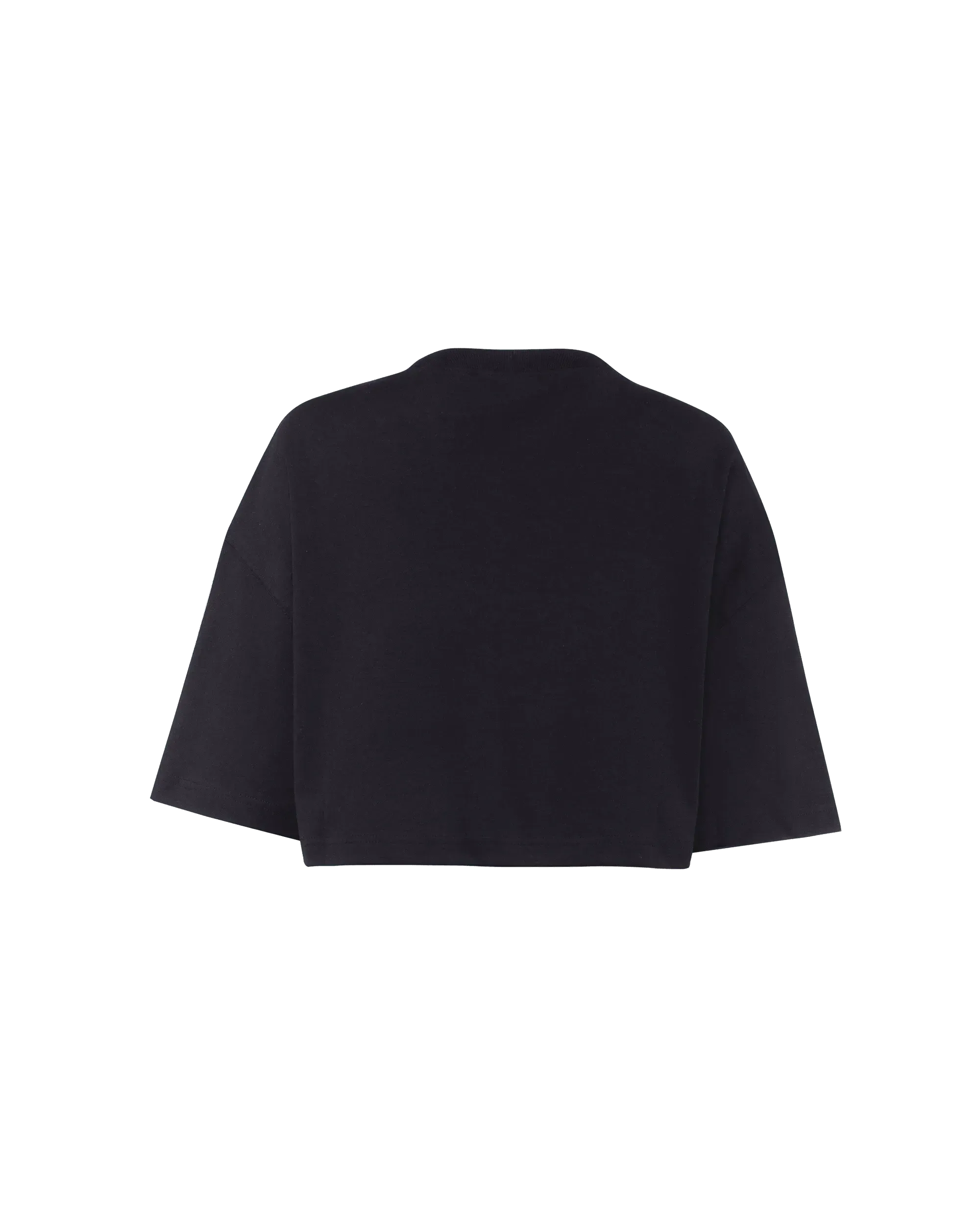 Floral Logo Cropped T-shirt