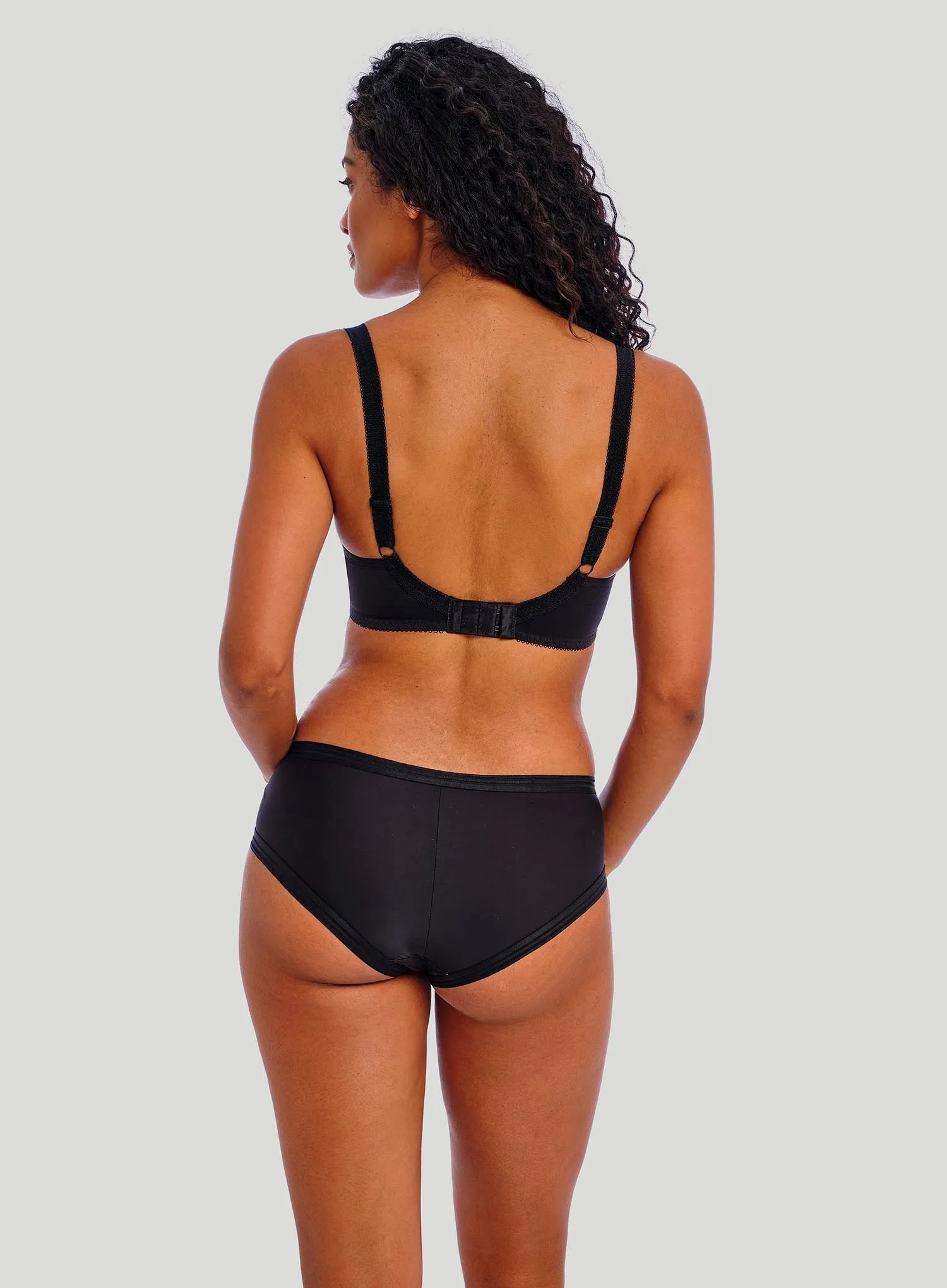 Freya: Deco Moulded Plunge Bra Black