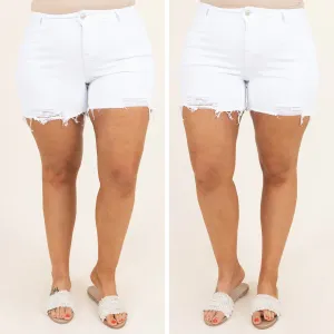 Friyay Shorts, White
