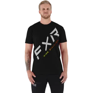 FXR CX Tee Black/Inferno