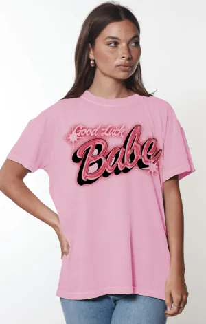 Girl Dangerous Good Luck Babe Everyday Tee