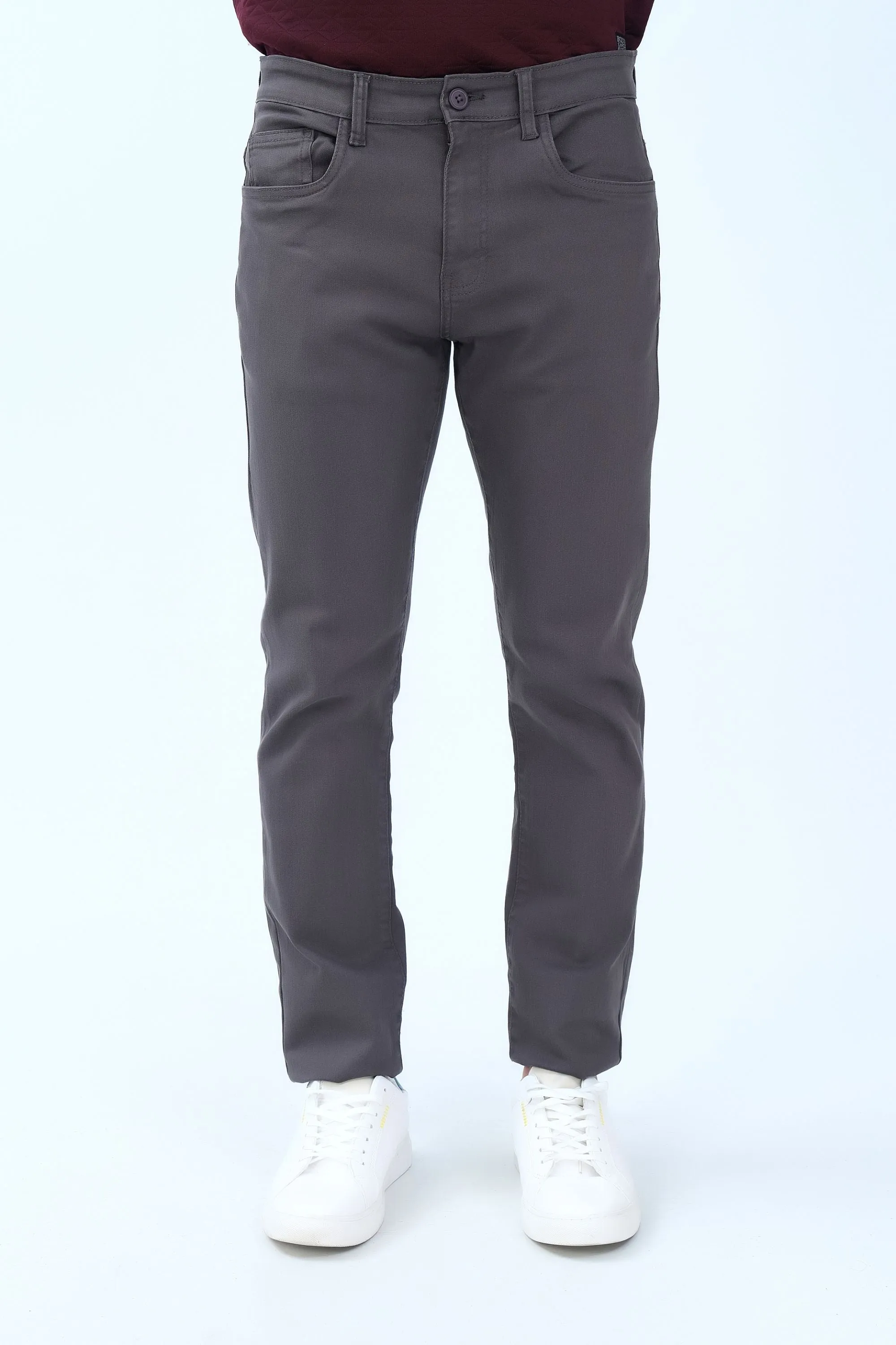 Grey Smart Fit Pants
