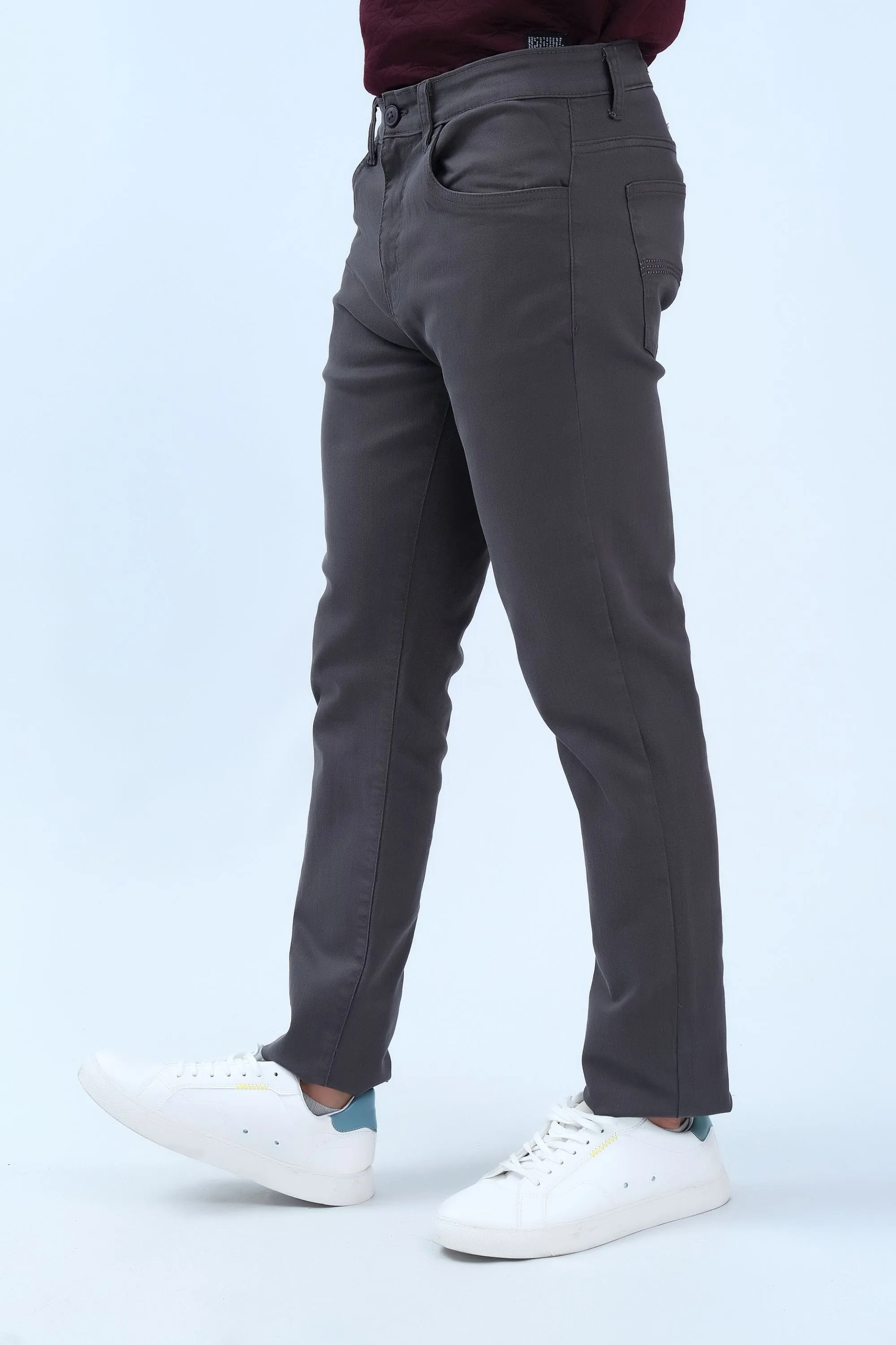 Grey Smart Fit Pants