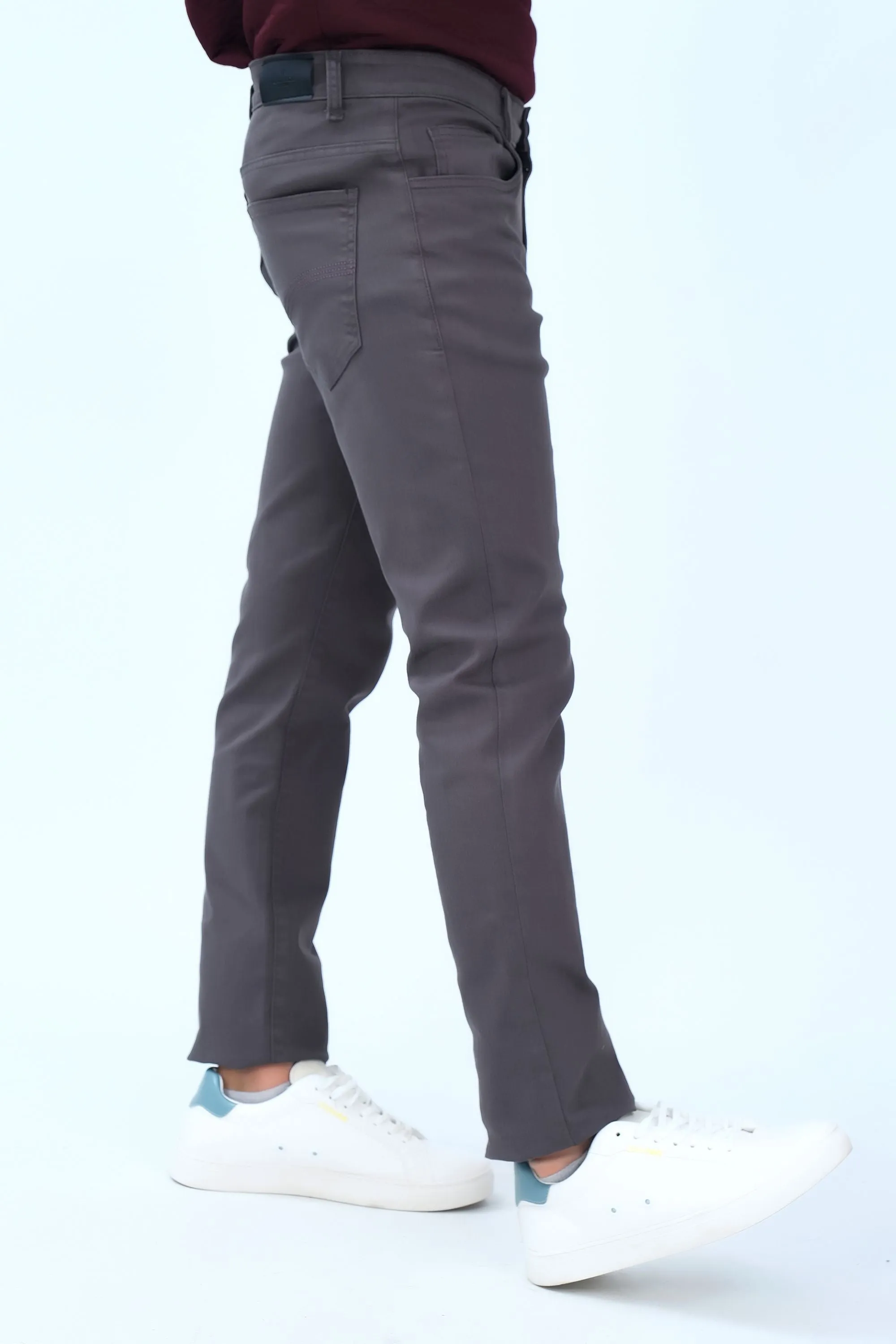 Grey Smart Fit Pants