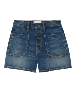 Harley Denim Short in Classic Wash