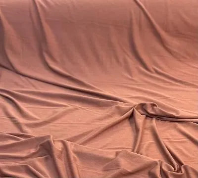 Hot Chocolate Stretch Rayon Jersey