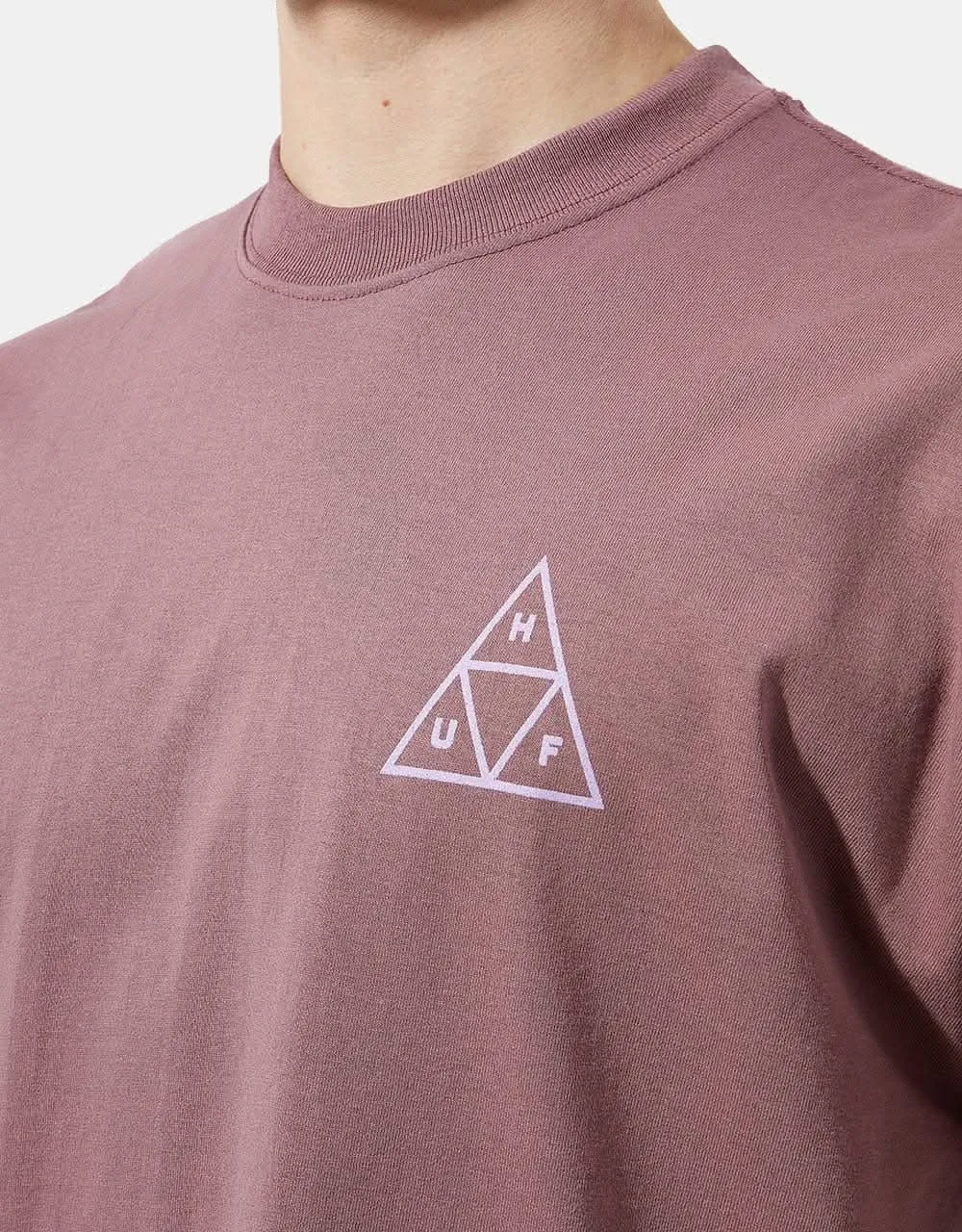 HUF Triple Triangle T-Shirt - Mauve