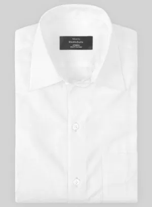 Italian Lombardo Powder White Shirt