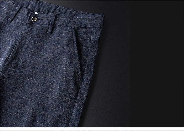 JANTOUR Men's Autumn Slim Formal Pants