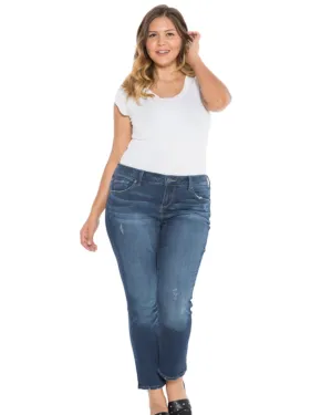 Jeanette High Rise Straight Jean | SHEELA