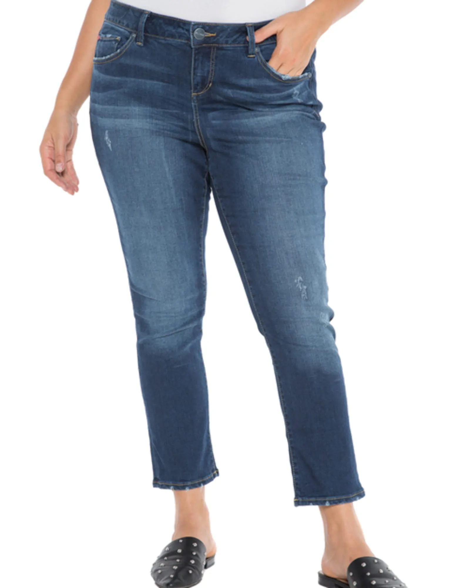 Jeanette High Rise Straight Jean | SHEELA
