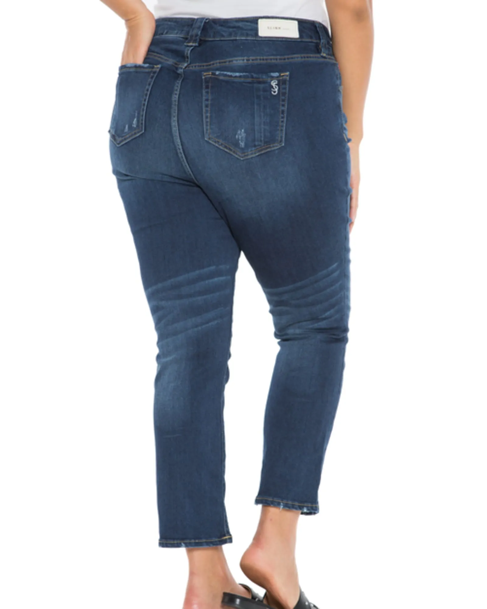 Jeanette High Rise Straight Jean | SHEELA